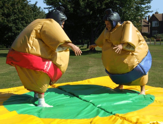 Whole Cheap inflatable sumo wrestling suits for sale