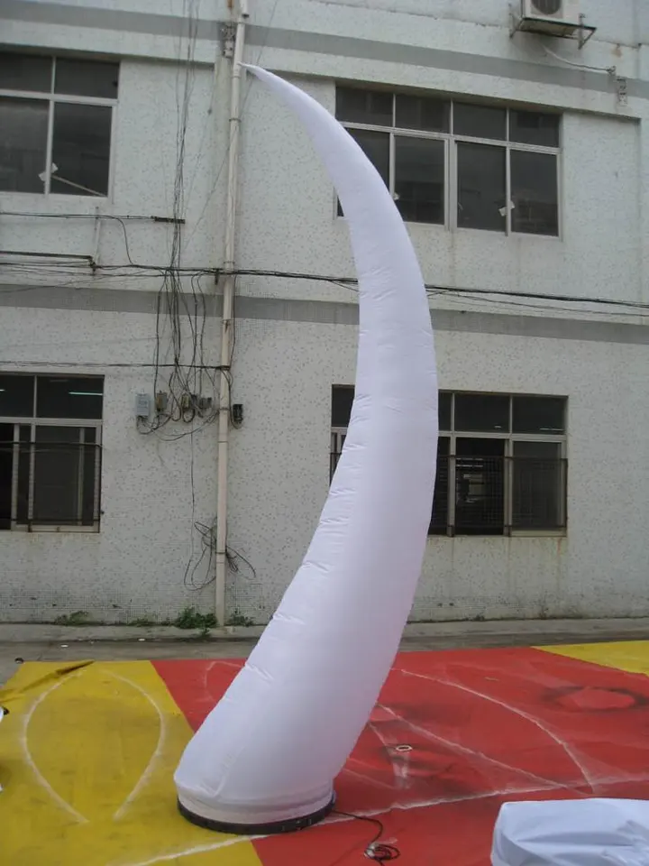 Custom giant cone inflatable lamp for decoration for nightclub party advertising decorations