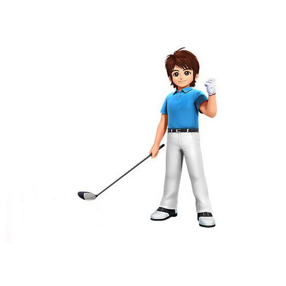 Hot sale quality PVC beile Advertising cartoon Inflatable Golf Player