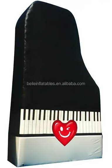 Beile Customized Top Sales Inflatable Piano Model For Toys