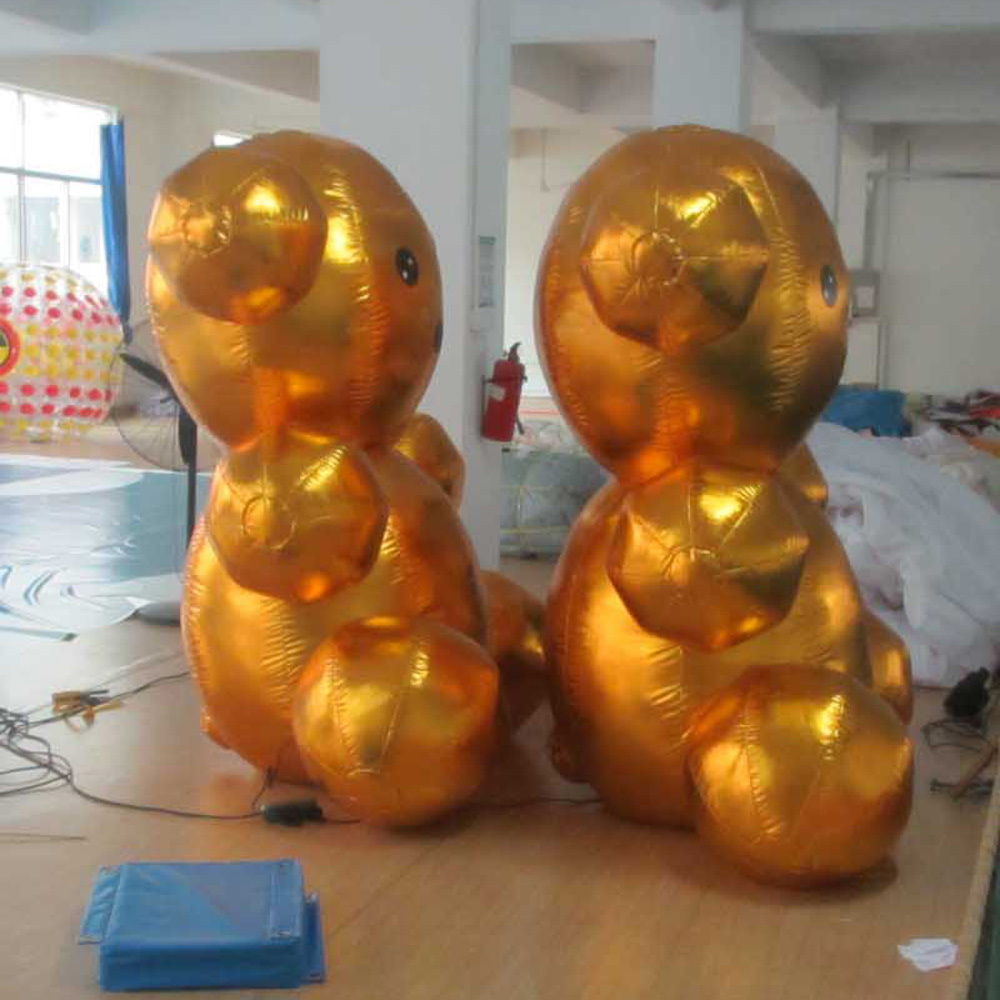 Beile Customized giant PVC inflatable teddy bear Oxford cartoon for indoor outdoor advertising