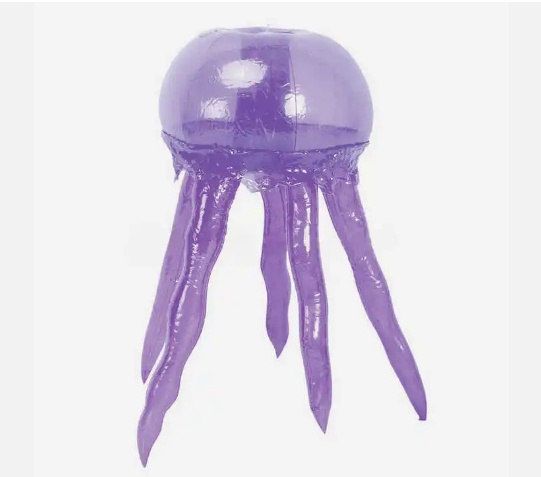 Beile PVC Transparent Inflatable Jellyfish Helium Balloon