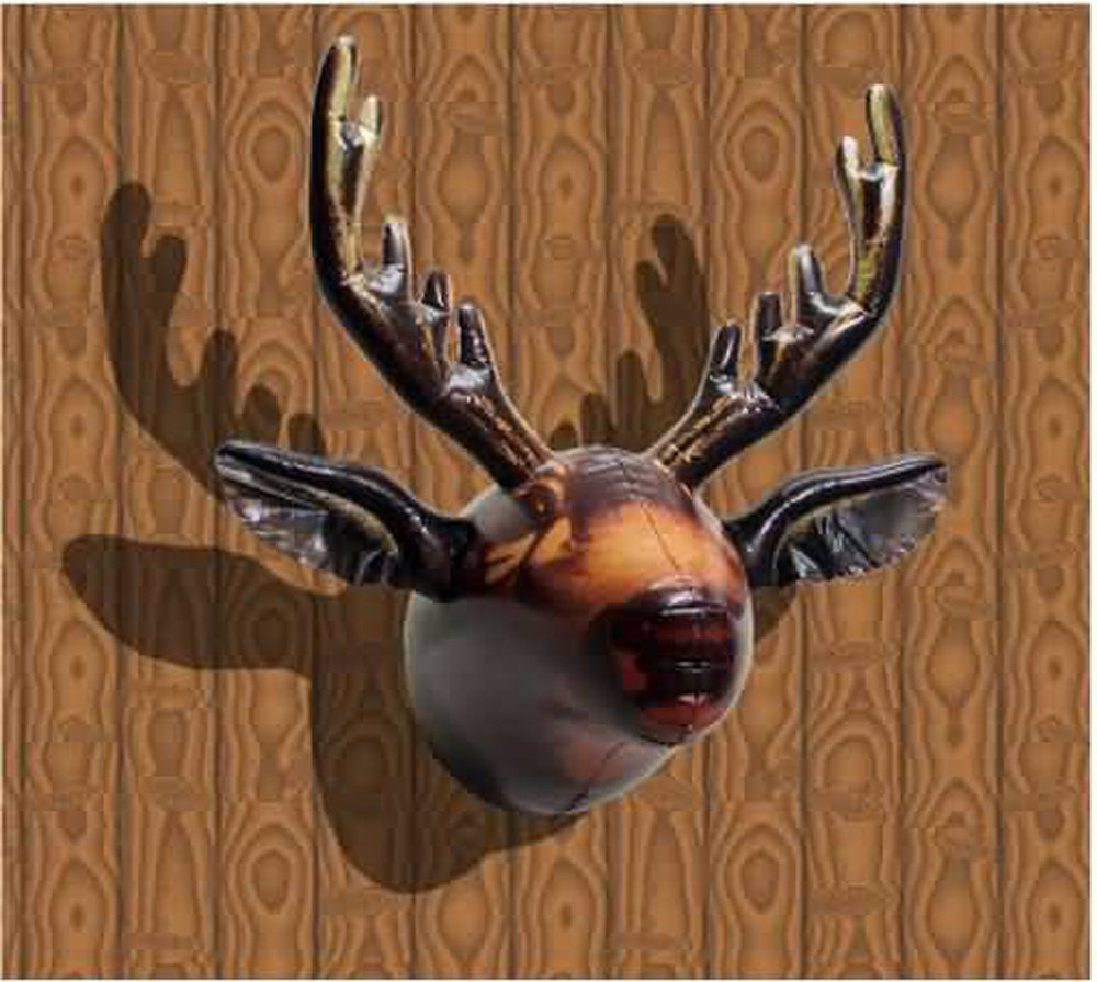 Inflatable Decorative deer head wall hangers