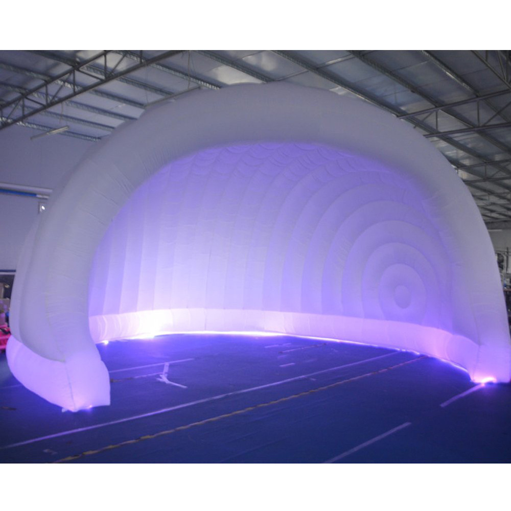 Best price inflatable tent inflatable igloo tent with LED light for rental