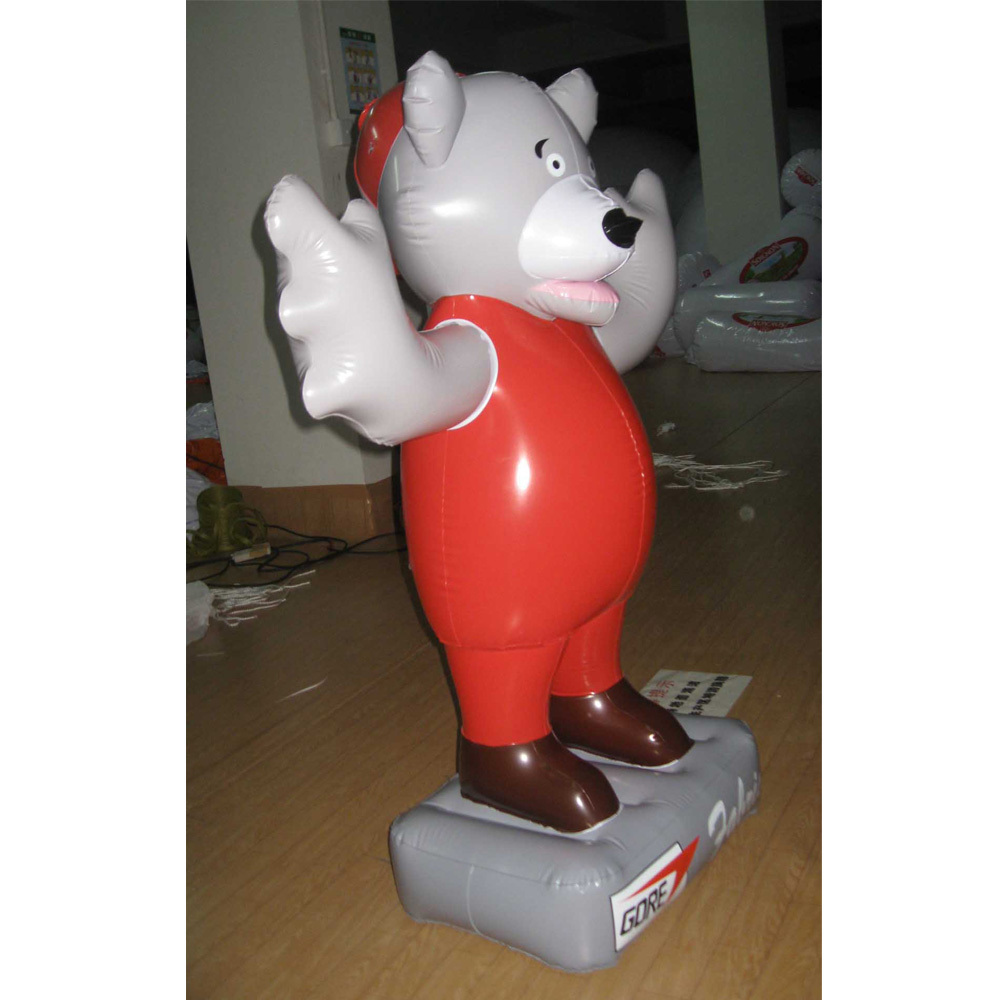 Factory Custom Quality Inflatable Bear Cartoon For Advertising Promotion