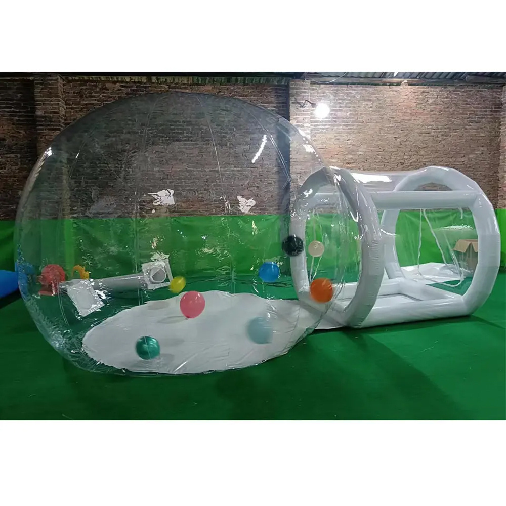 HOT sale quality beile inflatable transparent bubble dome tent