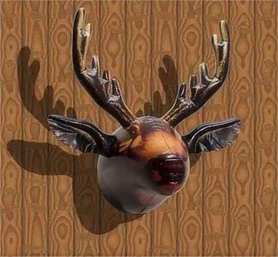 Favourite New Trendy Inflatable Decorative Deerhead Wall Hangers