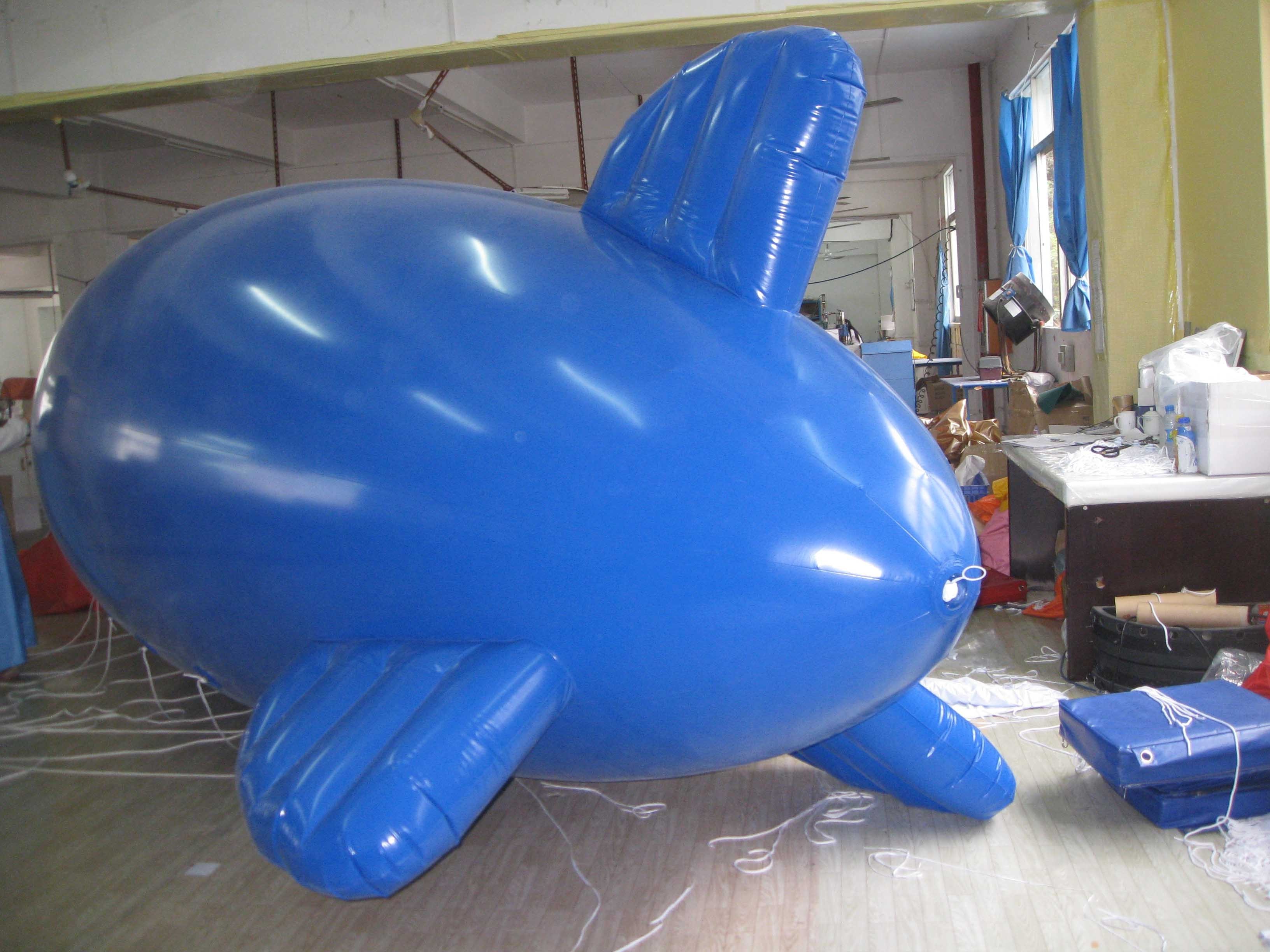 Beile Custom 6mL PVC Inflatable Blimp For Advertising