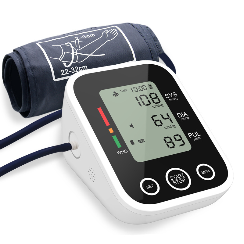 Hot sell bp electronic upper arm blood pressure monitor cheap price