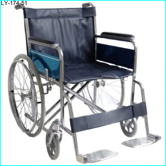 Foldable aluminum alloy and stainless steel wheel chairs for people with disabilities for official