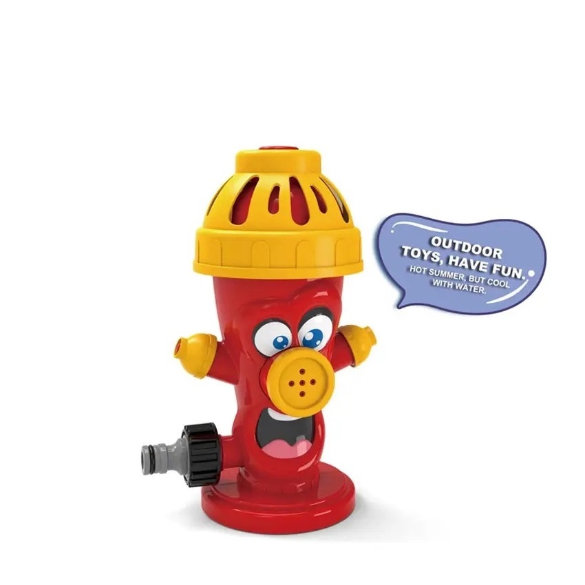 New designed summer outdoor splashing water spray fire hydrant children's lawn sprinkler cooling plastic gift toys 2023