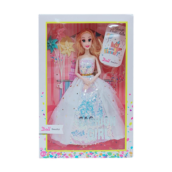 New design 11.9 inch 9 jointed doll with windmill balloon violin accessories gifts holiday play house girls toys