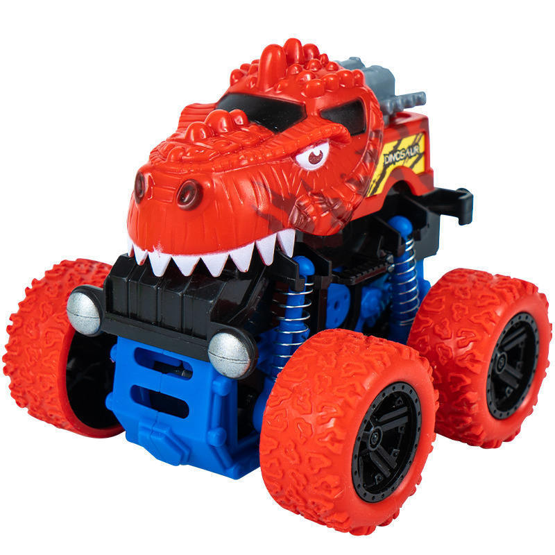 Fall resistant swing stunt Big wheel four wheel drive double inertia Dinosaur off-road vehicle model Boys Toy Gifts