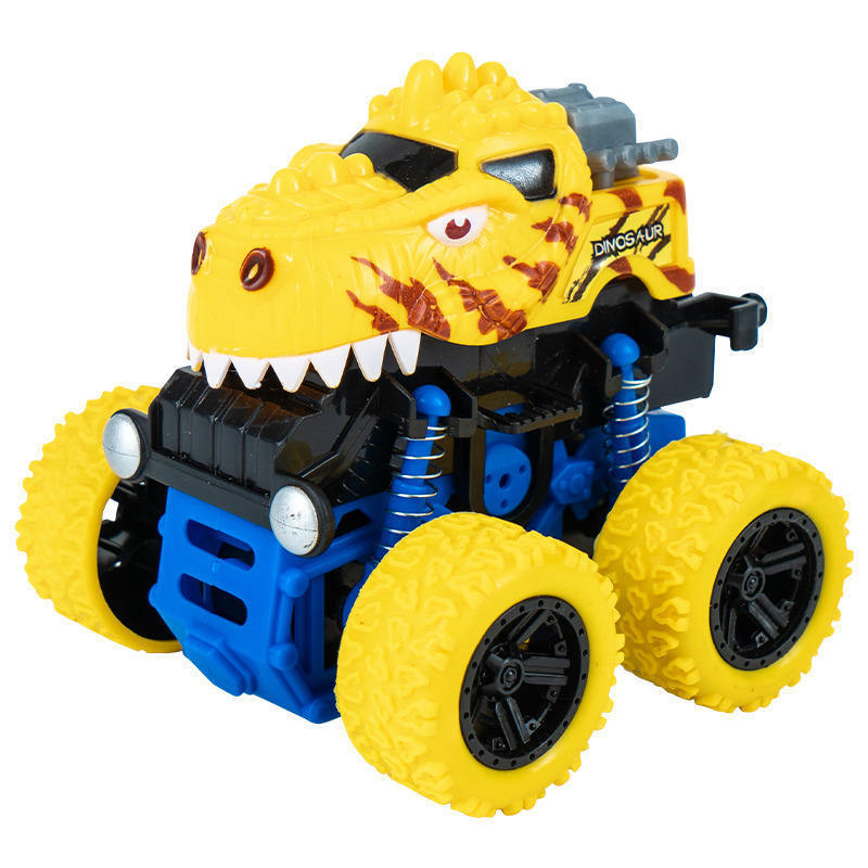 Fall resistant swing stunt Big wheel four wheel drive double inertia Dinosaur off-road vehicle model Boys Toy Gifts