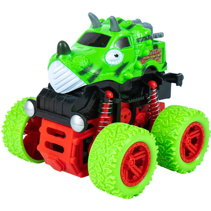 Fall resistant swing stunt Big wheel four wheel drive double inertia Dinosaur off-road vehicle model Boys Toy Gifts