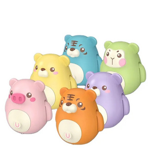 Electricity cute follow swinging magnetic animal series multiple optional children's indoor early education plastic toys