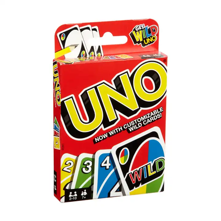 New Arrival UNOs Poker Card Board Game Sets Customization Classic Games Family Activity Educational Toy For Kids And Adult