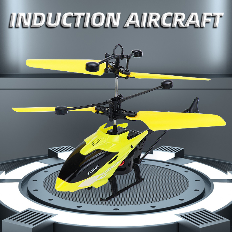 infrared induction airplane mini helicopter toys flying for kids