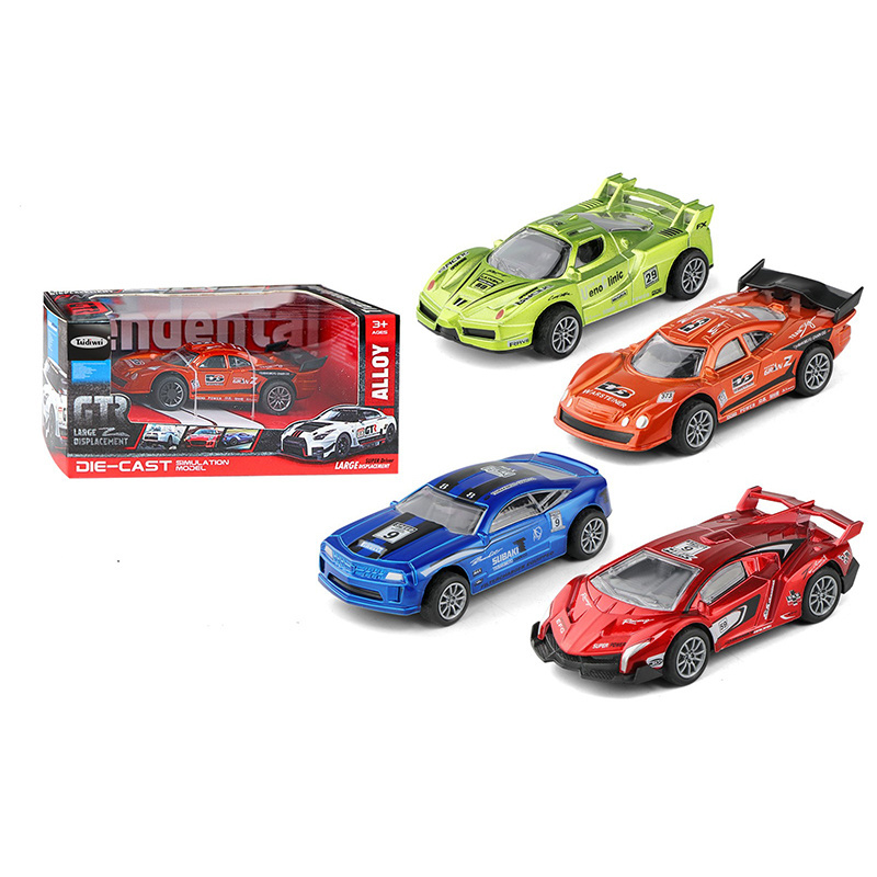 Wholesale 1/36 Wheels Diecast Car Hot Free Wheel Children's Alloy Toy Model