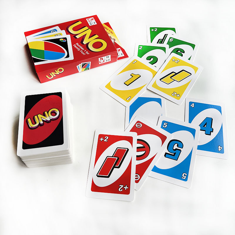 New Arrival UNOs Poker Card Board Game Sets Customization Classic Games Family Activity Educational Toy For Kids And Adult