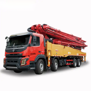 Sanny Various Boom Types 49M Truck Mounted Concrete Pump For Sidewalks And Driveways