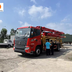 Used Mobile Concrete Pump 30m 37m 38m 42m Used Concrete Boom Pump Trucks For Sale Zoomliion Sanny