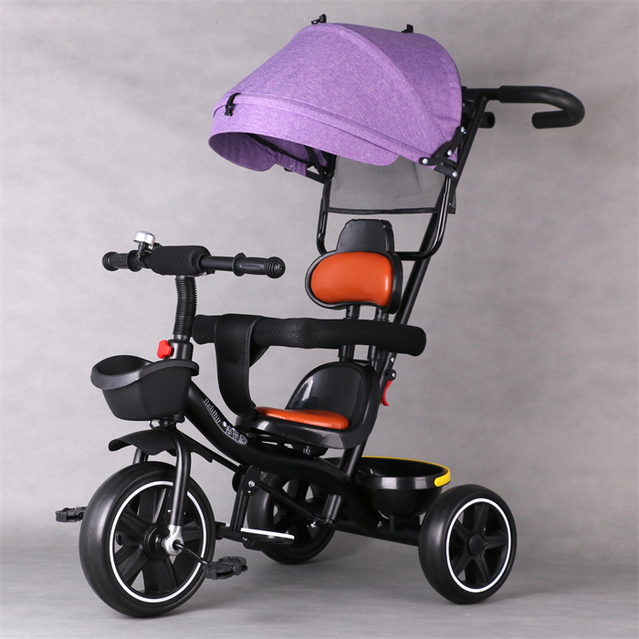 children bike umbrella tricycle kids kids three wheel tricycle with push bar balance bicycles ride on toys car kids tricycle