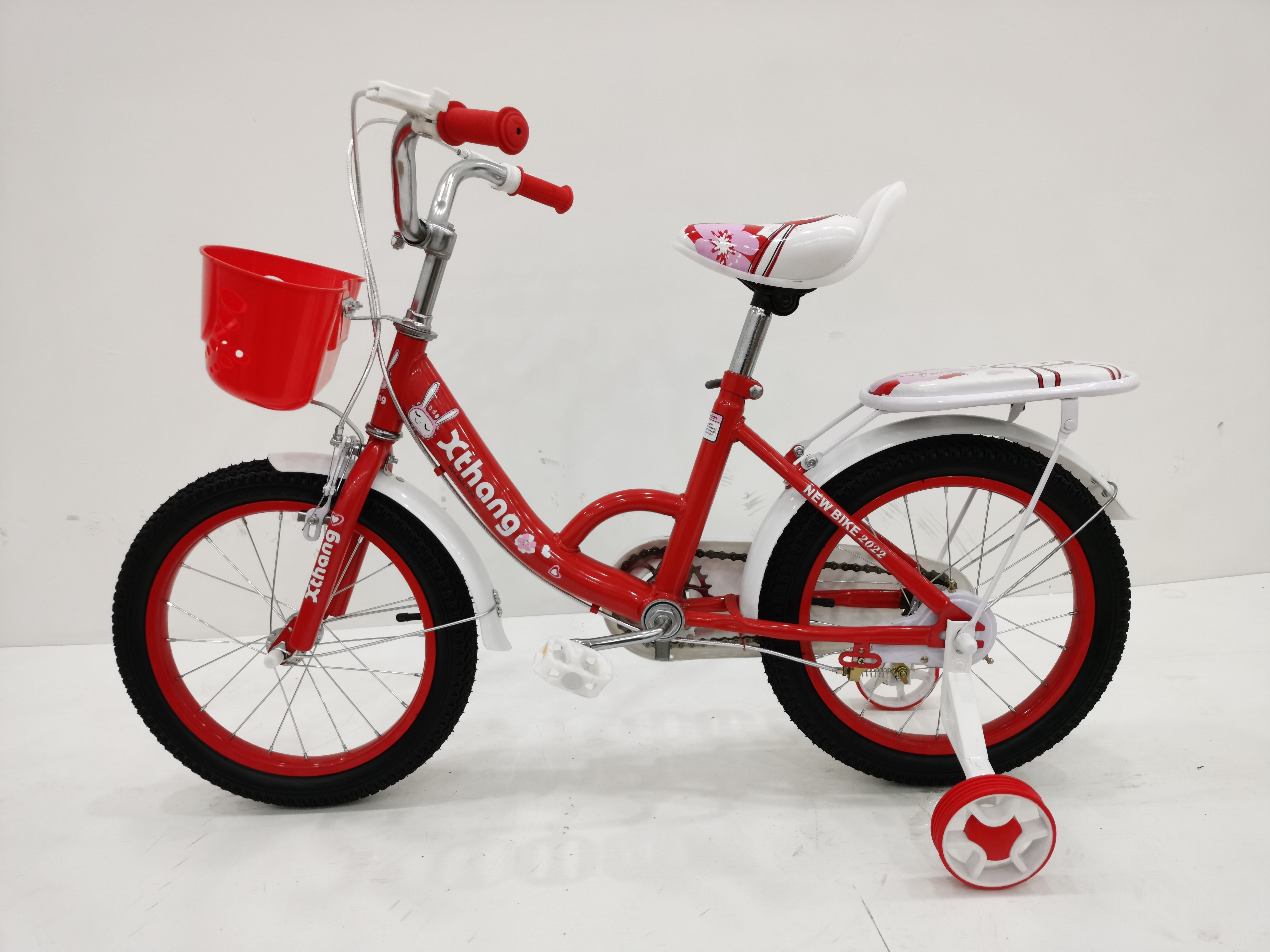 2023 Cheap Factory Price children's Boys Girls Bike Children Pedal Bicycle Bike with doll seat Training Wheel 18 inch  Baby bike