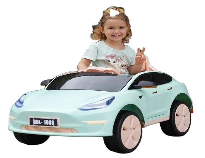 kids electric cars with rubber tires/kids electrical toy car for girls and boys/2023 China unique ride on car kids electric