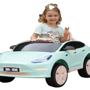 kids electric cars with rubber tires/kids electrical toy car for girls and boys/2023 China unique ride on car kids electric