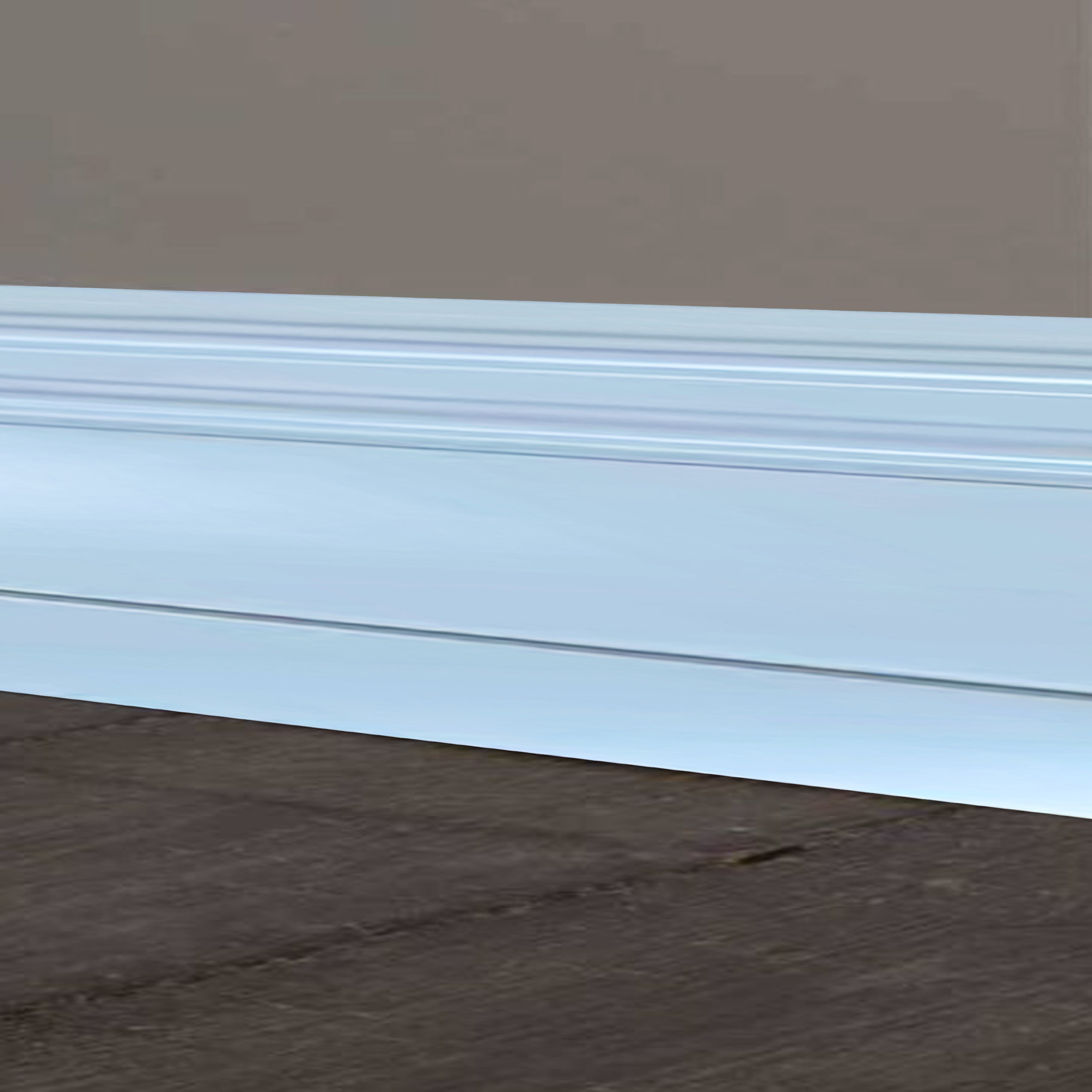 Custom white plaster primer pine fir plank finger jointed floor baseboard skirting decorative molding supplier