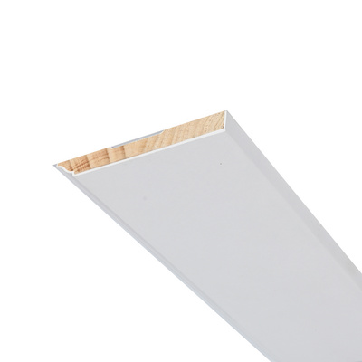 White Waterproof Primed Door Wood Trim Moulding Baseboard Decoration moulding Baseboard Molding