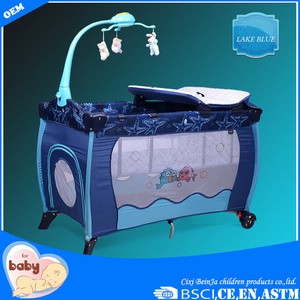 China supplier colorful safety Baby folding Playpen