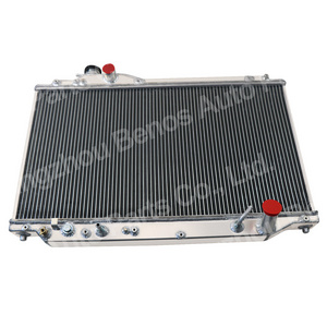 3 ROW ALUMINUM RADIATOR FOR 1993-1998 TOYOTA SUPRA JZA80 2JZ-GTE TURBO AT/MT