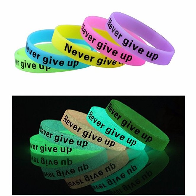 Custom Silicone Bracelets, Make Your Own Rubber Wristbands With Message or Logo, High Quality Personalized Wrist Band