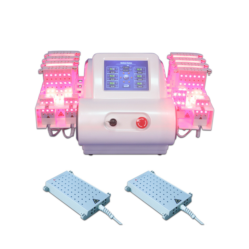 4D lipolaser 528 diodes laser 635nm+650nm+780nm+980nm lipolaser slimming machine