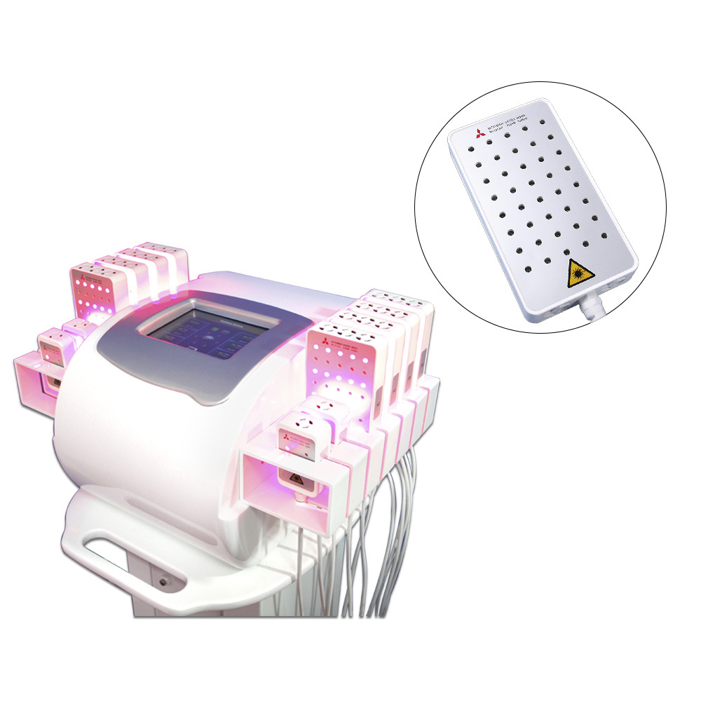 Fast fat reduce dual wavelength 336 diodes laser slimming beauty salon machine skin tightening fat burning weight loss device