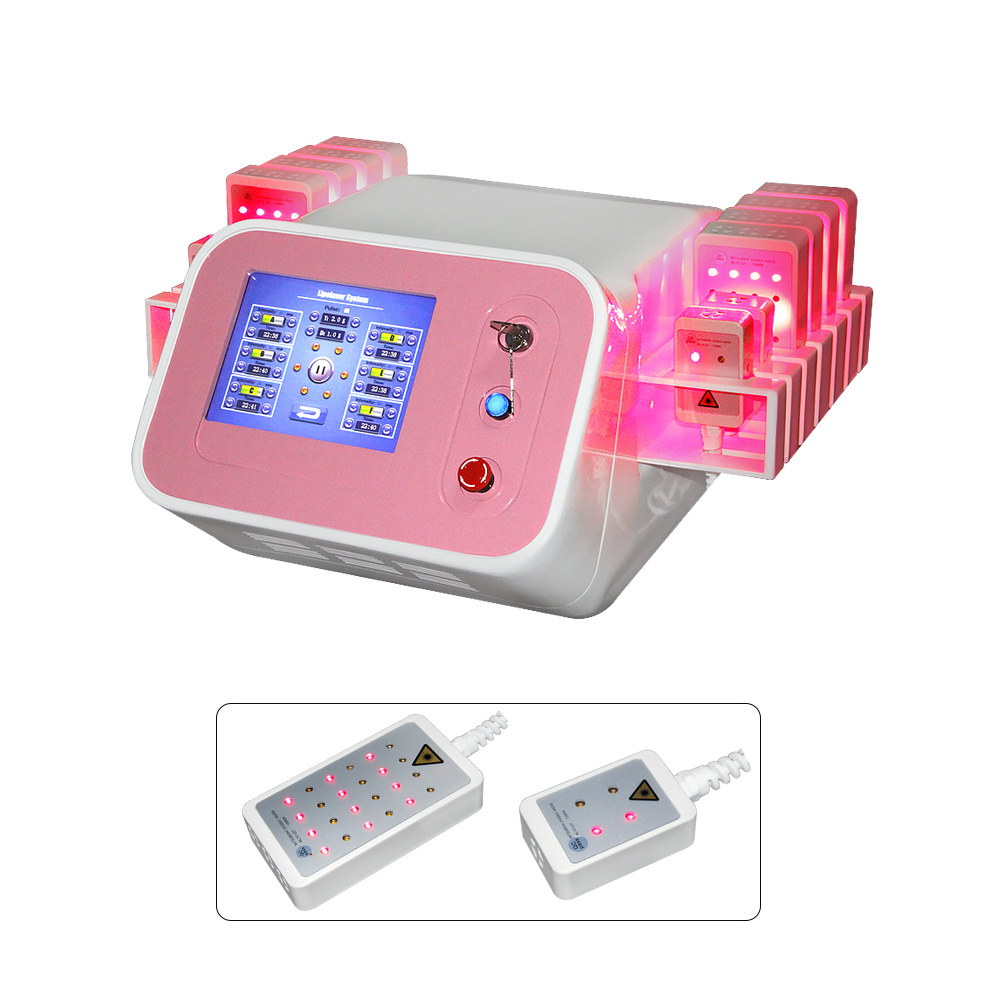 Non Invasive 4D Lipo Laser Professional 635nm 650nm Japan Lipo Laser Slimming Lipolaser Portatil Machine Cellulite Reduction