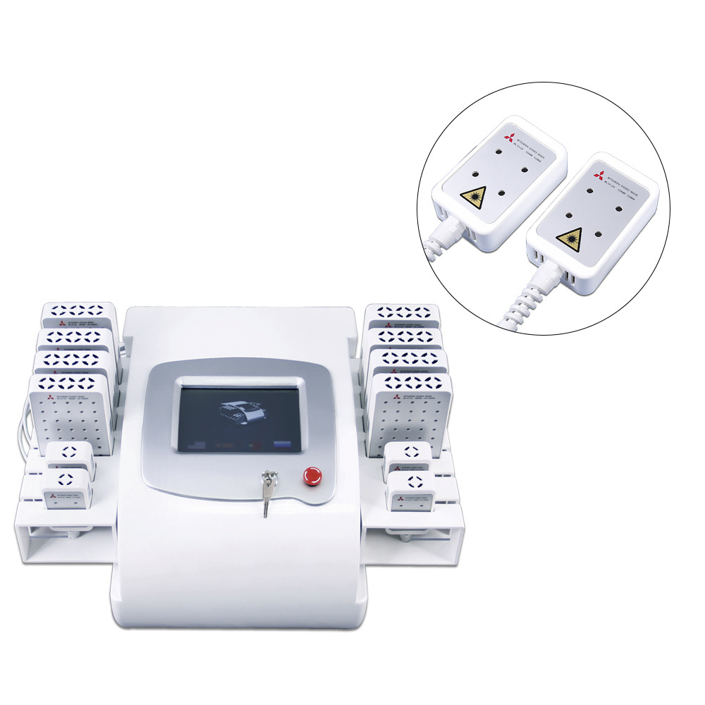 Fast fat reduce dual wavelength 336 diodes laser slimming beauty salon machine skin tightening fat burning weight loss device