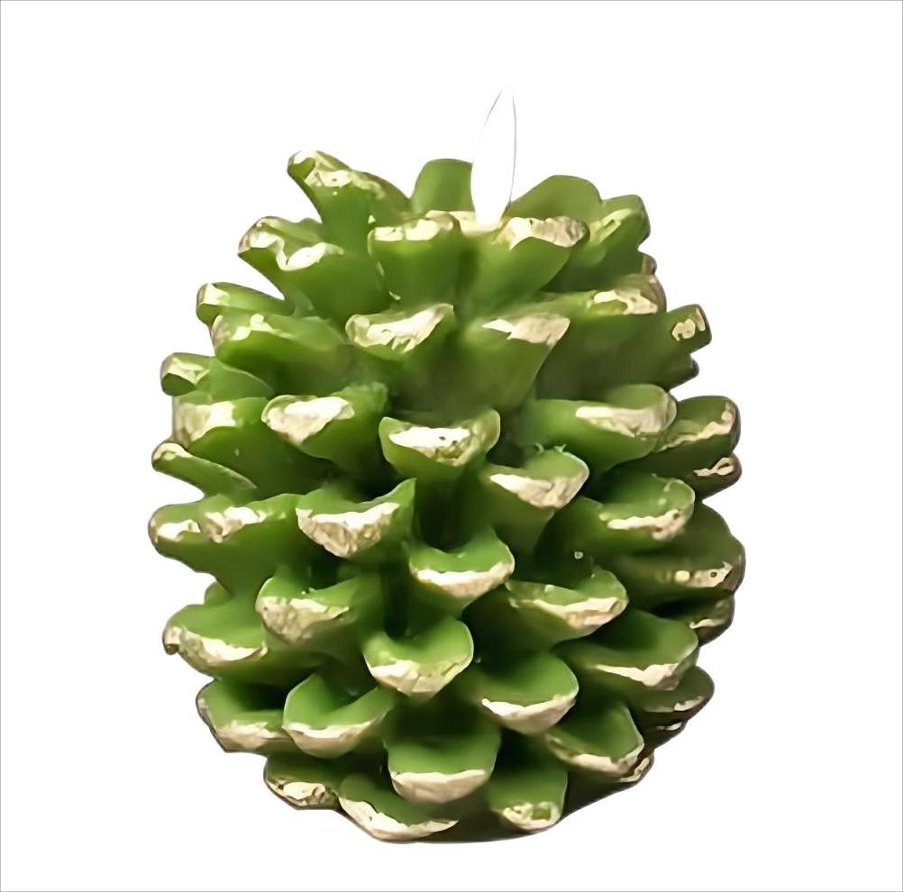 On Above 500 Hours Wax Flameless Decorate Luxury Pinecone Pine Cone Deal Apple LED candle christmas candles set