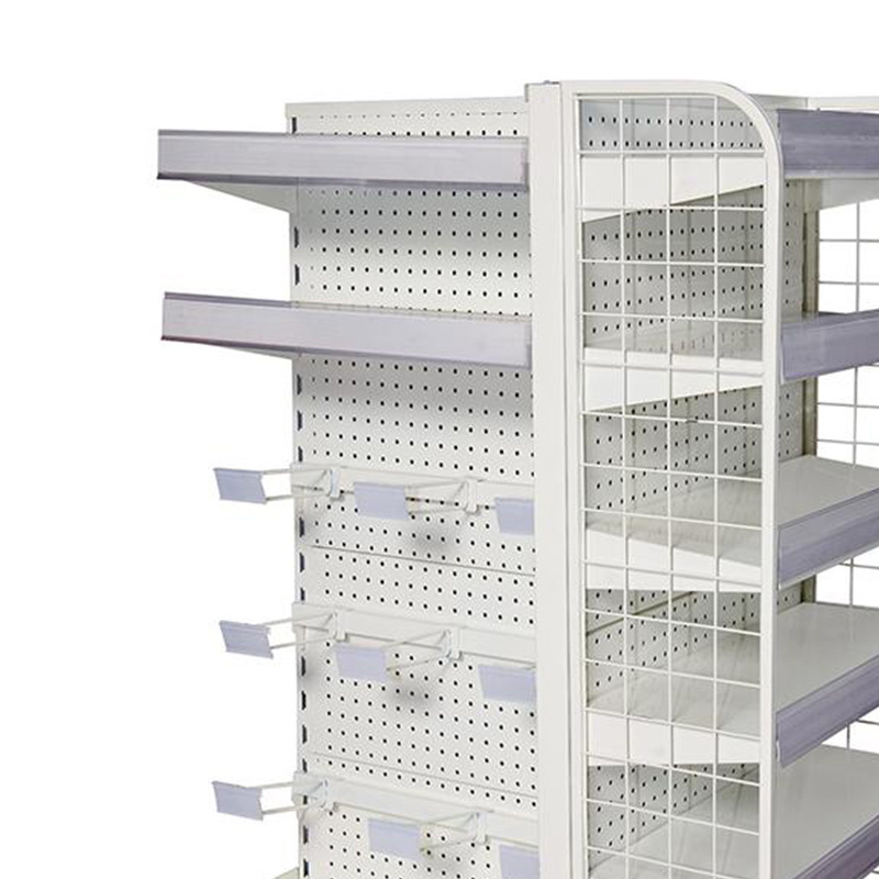 High Quality Supermarket Wire Mesh Shelf Double Or Single Side Shelves For Supermarket