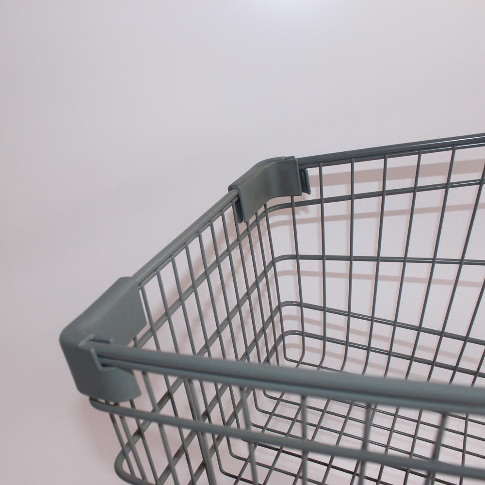 Wholesale Heavy Duty Metal Shopping Trolley Cart Collapsible Shopping Cart