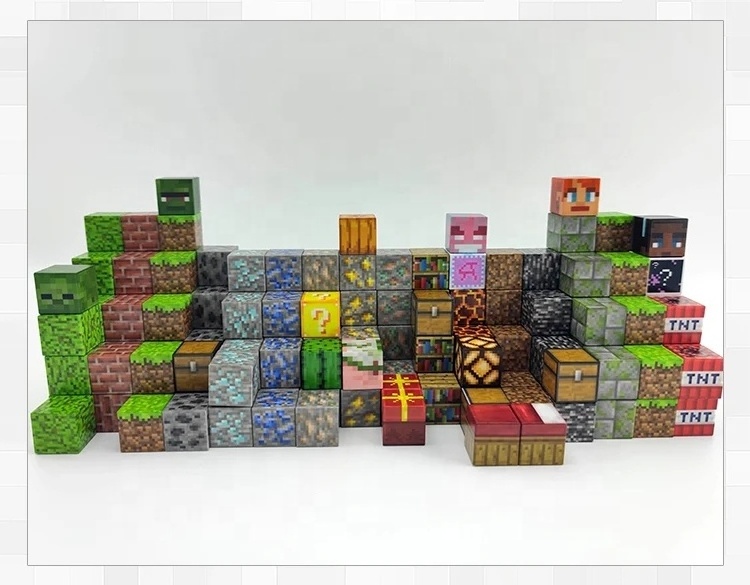 Hot Selling Toys Magnetic 3D Cube I World Magnetic Construction Blocks Geometry Building Toys