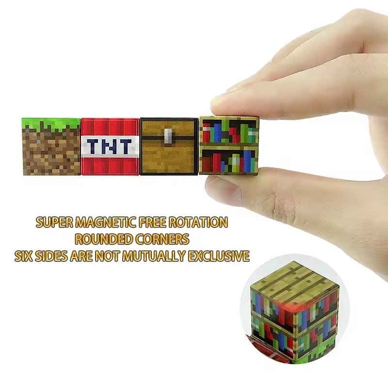 Hot Selling Toys Magnetic 3D Cube I World Magnetic Construction Blocks Geometry Building Toys