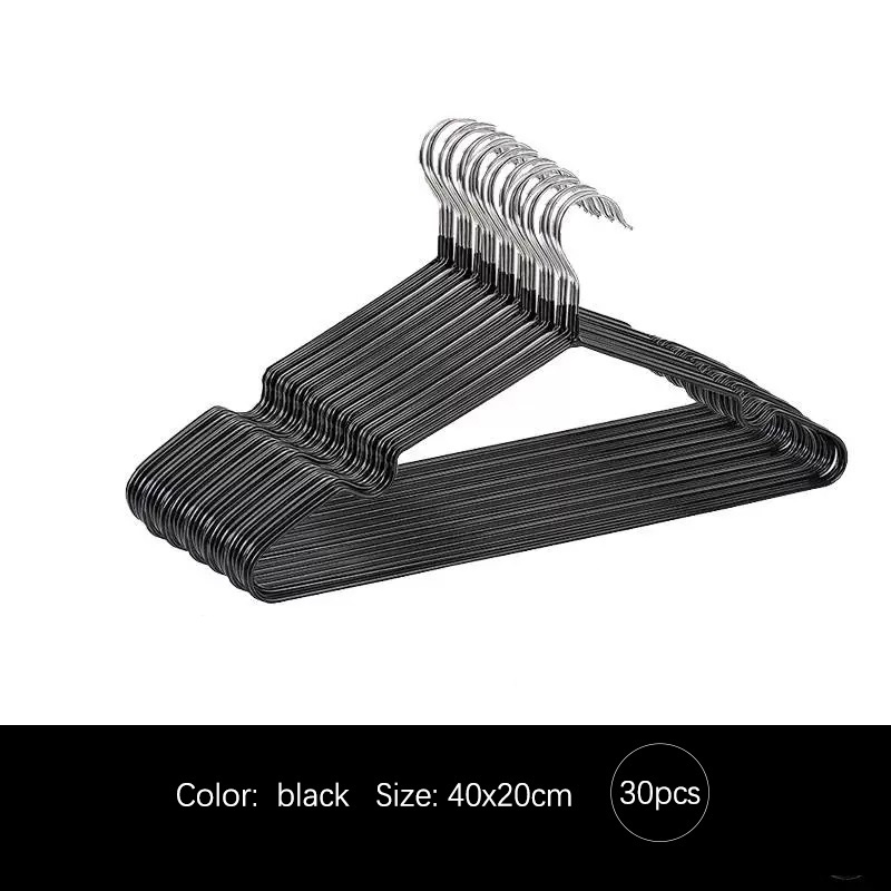 Colorful Closet Metal Wire PP Coat Hangers Space Saving Adult Kids Thin Clothes Hanger for Cloth Non-slip Dip Metal