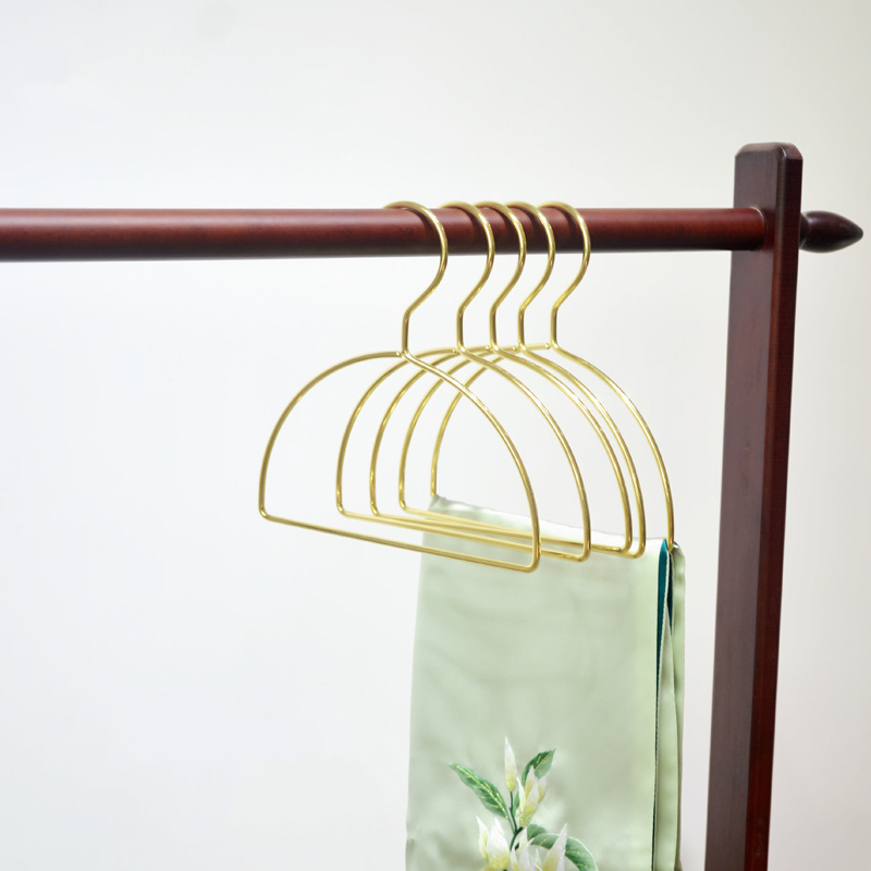 Wholesale Semi Round Metal Hijab Organizer Hanger Multifunction Gold Metal Hijab Hangers for Hijab