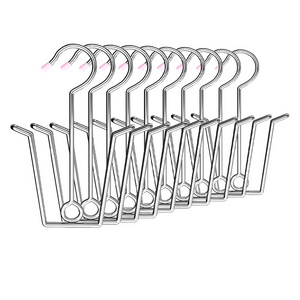 Stainless Steel Shoes Hanger Drying Rack for Dehumidifying Hanging Leather Shoes Double Hook Drying Shelf Storage Organizer