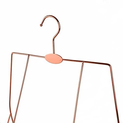 Rose Gold Full Body Shape Metal Wire Swimwear Swimsuit Display Hangers for Dress Bikini Lingerie Hangers