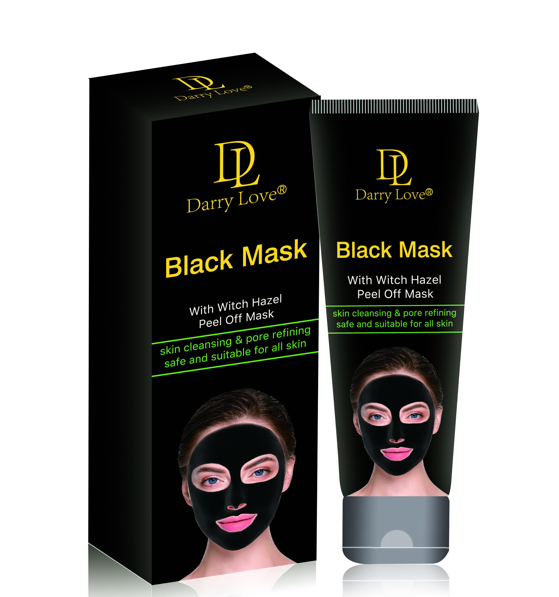 Hot Product Wholesale Deep Sea Mud Black Tearing Mask Natural Plant Peel Off Mask Blackhead Removal Skin Cleansing Pore Refining