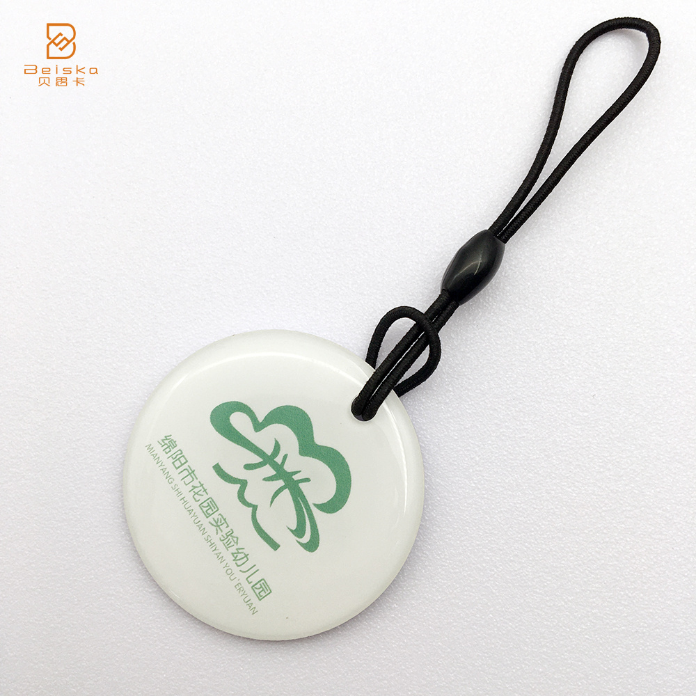 Customized Printing ISO14443A 13.56MHZ Jelly Pet Dog Tag RFID 213 NFC Epoxy Tag